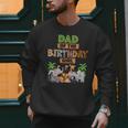 Wild Dad Of The Birthday Girl Zoo Safari Jungle Animal Men Sweatshirt