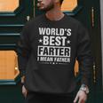 World's Best Farter I Mean Father Retro Father's Day Dad Men Sweatshirt World's Best Farter I Mean Father Retro Father's Day Dad Men Sweatshirt