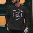 World's Coolest Dog Dad Papa Men Pitbull Men Sweatshirt