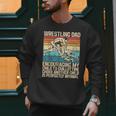Wrestling Dad Wrestler Wrestling Wrestle Father's Day Men Sweatshirt