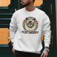 Cat Daddy Cool Ragdoll Cat Father's Day Retro Cat Dad Men Sweatshirt