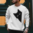 Curious Cat Peeking Sneaky Cat Cat Mom Cat Dad Men Sweatshirt Curious Cat Peeking Sneaky Cat Cat Mom Cat Dad Men Sweatshirt