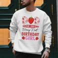 Dad Of The Berry First Birthday Girl Sweet Strawberry Men Sweatshirt