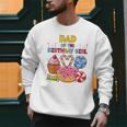 Dad Of The Birthday Girl Candyland Colorful Lollipop Party Men Sweatshirt Dad Of The Birthday Girl Candyland Colorful Lollipop Party Men Sweatshirt