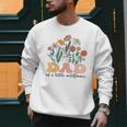 Dad Of The Little Wildflower Birthday Party Baby Shower Men Sweatshirt