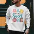 Dad Of The Sweet One 1st Birthday Girl Donut Party Men Sweatshirt