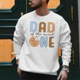 Dad Of The Sweet One Cookies And Milk 1st Birthday Party Men Sweatshirt