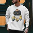Despicable Me Minions Father's Day 1 Dad Cardboard Sign Men Sweatshirt