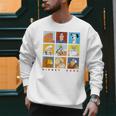 Disney Classic Father's Day Disney Dads Colorful Panels Men Sweatshirt