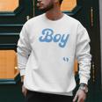 Expecting Dad Of Boy Est 2026 Father's Day Son-Dad To Be Men Men Sweatshirt