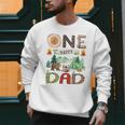 One Happy Dad Camper 1st Birthday Boy Camping Bear Men Sweatshirt
