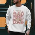 Rodeo Dad Pink Boots Coquette Cow-Girl Birthday Party Men Sweatshirt