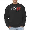 67 Pit Crew Six Seven Racing Birthday Race Car For Dad Mom Men Sweatshirt