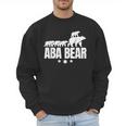 Aba Bear For Jewish Dad With Four Kids On Father's Day Men Sweatshirt