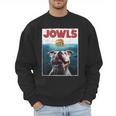 American Bulldog Jowls Burger Bully Dog Mom Dog Dad Men Sweatshirt