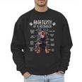 Anatomy Rottweiler Dog Owner Rottie Dad Mom Pet Lover Men Sweatshirt