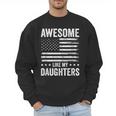 Awesome Like My Daughters Men Fathers Day Dad Men Sweatshirt