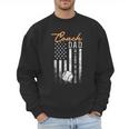 Baseball Coach Dad Like A Normal Dad Only Cooler USA Flag Men Sweatshirt Baseball Coach Dad Like A Normal Dad Only Cooler USA Flag Men Sweatshirt