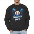 Baseball Drip Dad Father Day Birthday Group Matching Family Men Sweatshirt