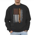 Basketball Dad USA US Flag Basketball Men Men Sweatshirt