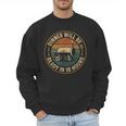 BBQ Dad Smoking Meat Smoker Barbecue Dad Men Sweatshirt