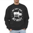 BBQ Pit Reverse Flow Smoker Accessory Dad Grill Men Sweatshirt