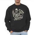 Bearded Dad Daddy Father’s Day My Other Ride Is His Beard Men Sweatshirt
