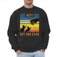 Best Cat Dad Ever Fist Bump For Fur Daddies Men Women Girls Kids Men Sweatshirt