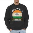 Best Indian Dad Ever Father's Day India Flag Pride Men Sweatshirt