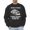 Best Truck Driver Art For Men Dad Women Trucking CDL Trucker Men Sweatshirt