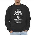 Best Uncle Art For Men Dad Pregnancy Reveal New Uncle To Be Men Sweatshirt