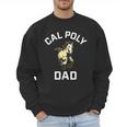Cal Poly Mustangs Arched Dad Men Sweatshirt