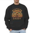 Captain Daddy Pirate Jolly Roger Flag Dad Halloween Men Sweatshirt
