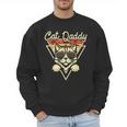 Cat Daddy Retro Sunglasses Cat Fur Dad Papa Vintage Cat Dad Men Sweatshirt