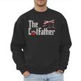 The Cat Father Cat Dad Feline Father Kitten Dad Men Sweatshirt