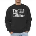 The Catfather Cool Cat Daddy Glasses Men Sweatshirt