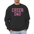 Cheer Dad Vintage Retro Cheerleading Pink Men Sweatshirt