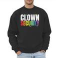 Clown Security Halloween Dad Mom Costume Men Sweatshirt