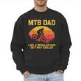Cool Mountain Biking For Dad Father Biker MTB Bicycle Bike Men Sweatshirt