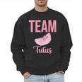 Cute Team Tutus Gender Reveal For Mom And Dad Men Sweatshirt