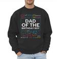 Dad Of The Birthday Boy 10th Birthday Math Party Outfit Men Sweatshirt