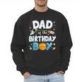Dad Of The Birthday Boy Astronaut Family Space Planets Men Sweatshirt