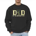 Dad Of The Birthday Boy Deer Hunter Camouflage Flag Men Sweatshirt