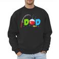 Dad Of The Birthday Boy Birthday Fishing Family Men Sweatshirt