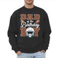Dad Of The Birthday Boy Football Party Family Matching Men Sweatshirt