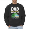 Dad Of The Birthday Boy Garbage Truck Birthday Party Men Sweatshirt