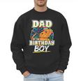 Dad Of Birthday Boy Kids Reptile Birthday Party Men Sweatshirt