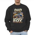 Dad Of The Birthday Boy Monster Truck Family Matching Party Men Sweatshirt
