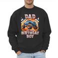 Dad Of The Birthday Boy Monster Truck Birthday Men Sweatshirt