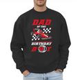 Dad Of The Birthday Boy Pit Crew Race Car Matching Family Men Sweatshirt